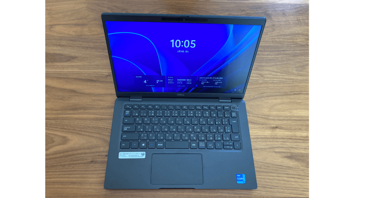 【中古】DELL Latitude 7320外観